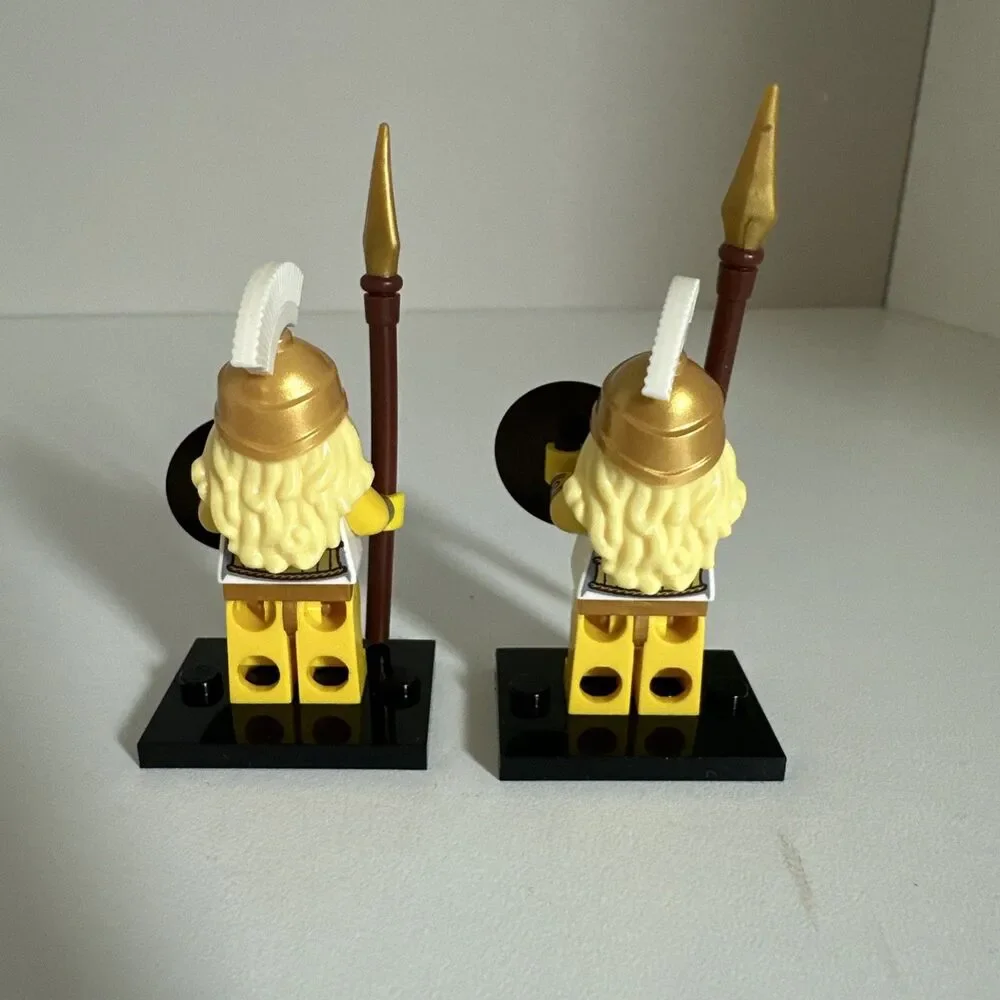 LEGO CMF Series 12 - Battle Goddess (col183) Retired Minifigure Complete Qty 2